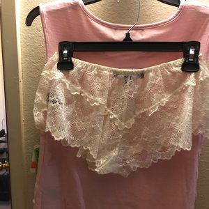 Sam Edelman 2pc Sleep Tee